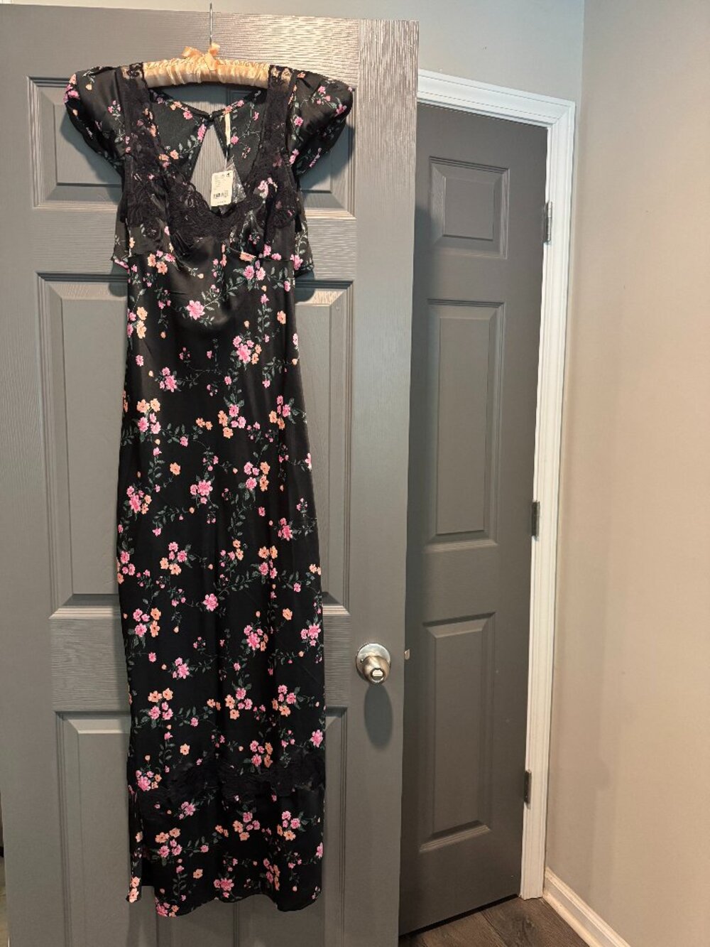 Free People Butterfly Babe Maxi Dress Small - Night Sky Combo